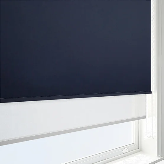 Spectrum Blackout Navy & White double_roller