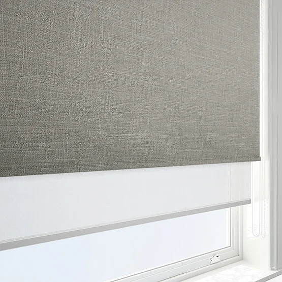 Voga Blackout Dove Grey & White double_roller