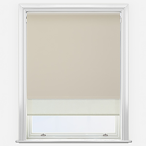 Double Roller AquaLuxe Linen & Cream