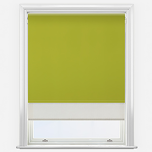 Double Roller AquaLuxe SunVue Lime & Cream