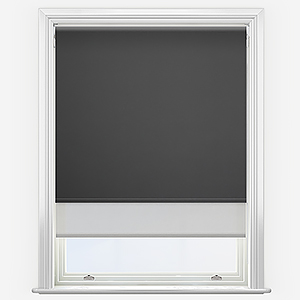 Double Roller Carnival Blackout Anthracite & Grey