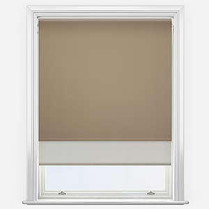 Double Roller Carnival Blackout Praline & Natural