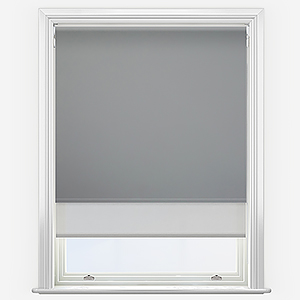 Double Roller Carnival Blackout Shadow & Grey