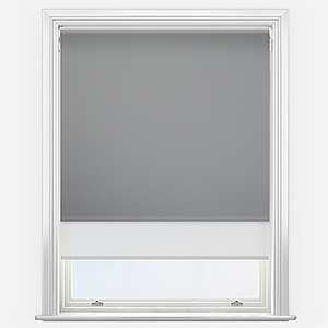 Double Roller Carnival Blackout Shadow & White