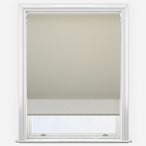 Double Roller Spectrum Blackout Beige & Natural