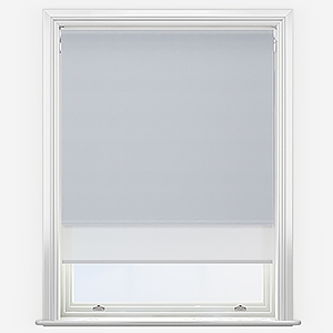 Double Roller SunVue Mineral & White