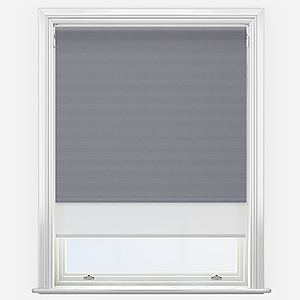 Double Roller Supreme Blackout Seal & White