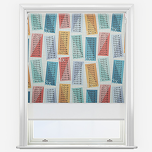 Double Roller Time Table Multi & White