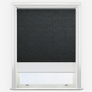 Double Roller Voga Blackout Slate Grey & White