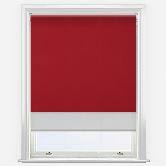 Double Roller AquaLuxe Lava & Grey Double Roller Blind