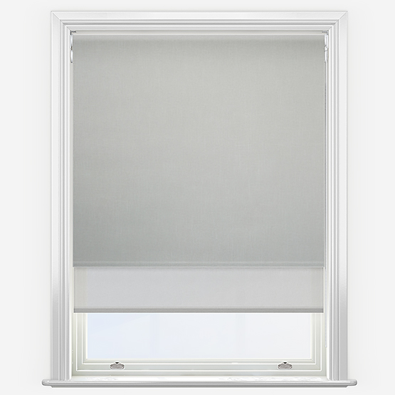 Double Roller Artivis Blackout Pebble Grey & Grey Double Roller Blind