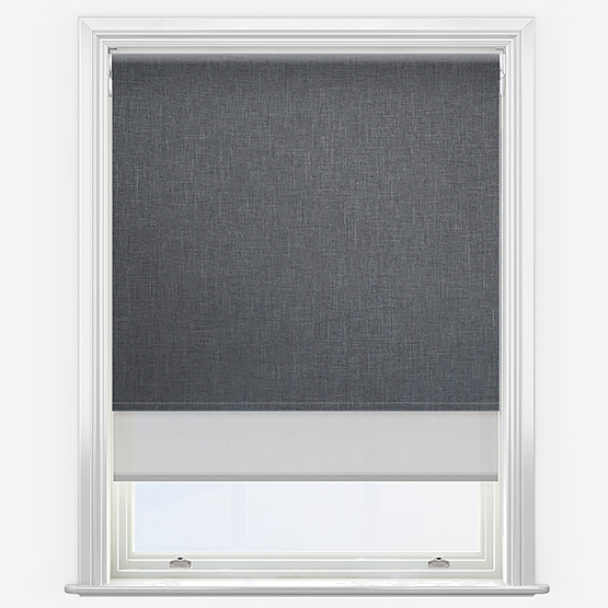 Double Roller Artivis Blackout Rock Grey & Grey Double Roller Blind