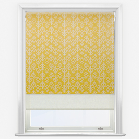 Double Roller Boheme Summer & Cream Double Roller Blind