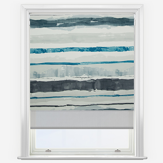 Double Roller Como Lago SunVue Dove Double Roller Blind