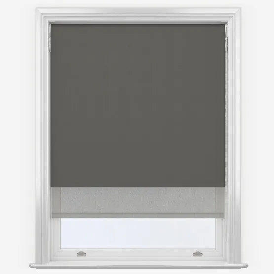 white image of roman blind product