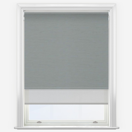 Double Roller Plaza Graphite Grey Double Roller Blind