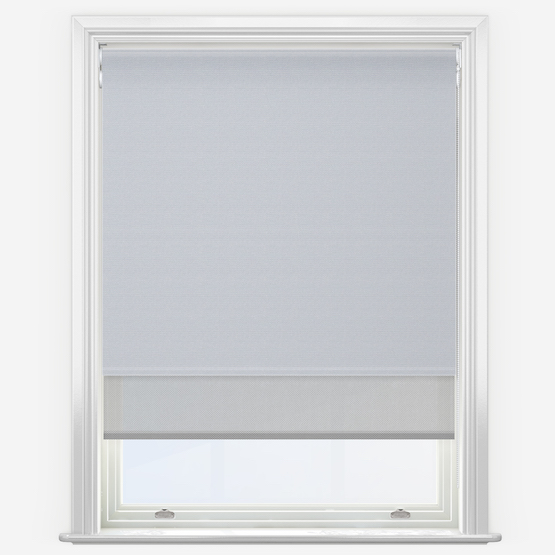 Double Roller SunVue Mineral & Dove Grey Double Roller Blind