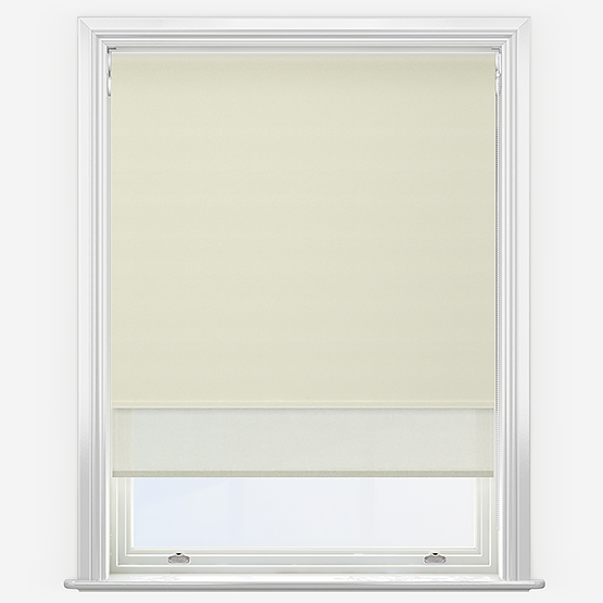Double Roller Vanilla & Natural Double Roller Blind