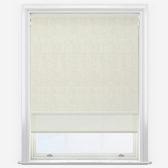 Double Roller Voga Blackout Cream & Cream Double Roller Blind