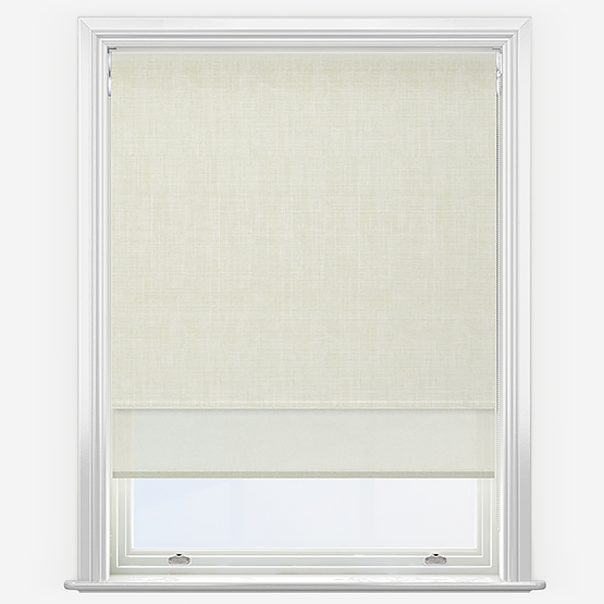 Double Roller Voga Blackout Cream & Cream Double Roller Blind