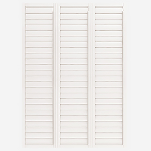 Perfect Fit Shutter Serranda Cotton White