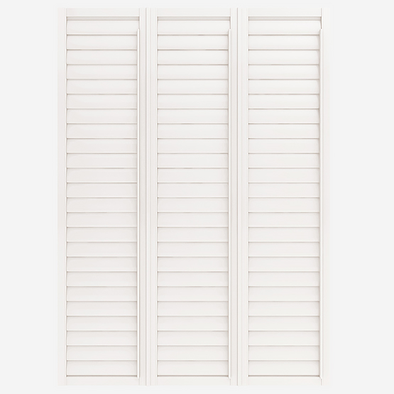 Perfect Fit Shutter Serranda Cotton White shutter
