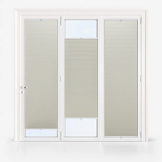 Double Sided EcoCell Blackout Dawn stickfit_pleated