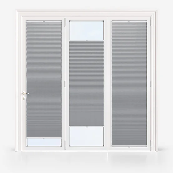 Leniro Dove Grey stickfit_pleated