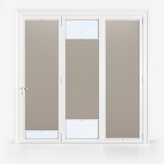 Leniro Natural stickfit_pleated
