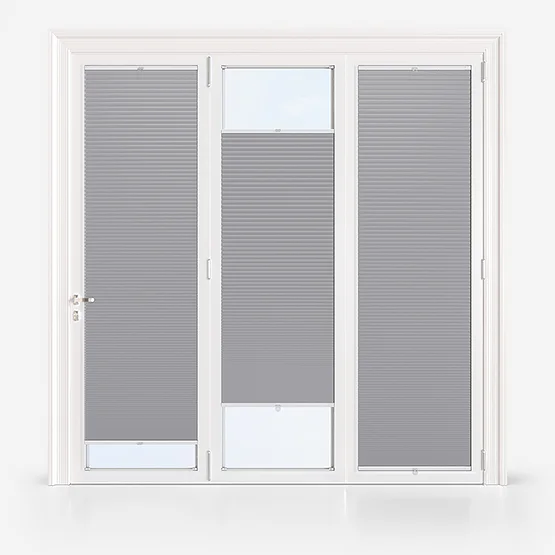 ThermoCell Blackout Dove Grey stickfit_pleated
