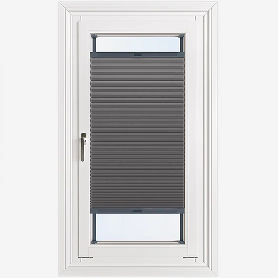 Luna Graphite stickfit_pleated