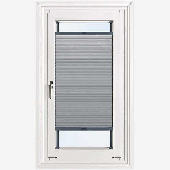 Leniro Dove Grey stickfit_pleated
