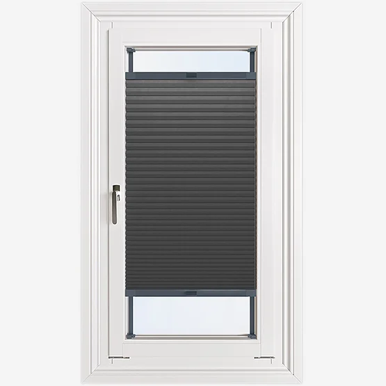 Leniro Grey stickfit_pleated