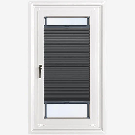 ThermoCell Blackout Anthracite stickfit_pleated
