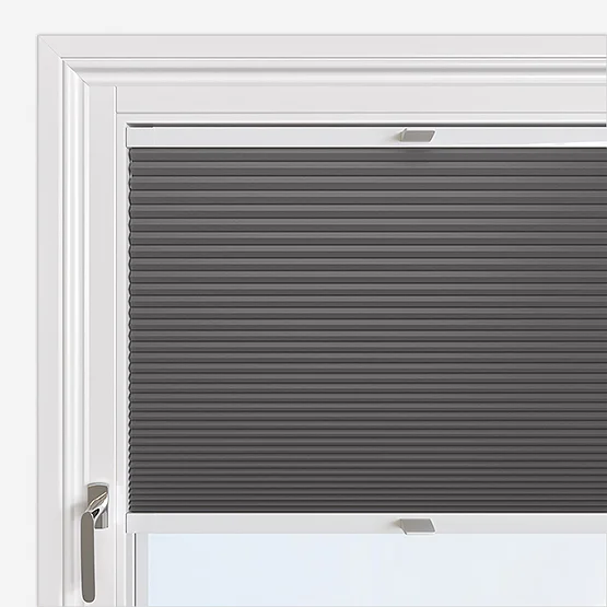 Luna Graphite stickfit_pleated