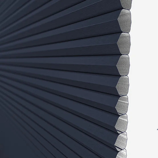 ThermoCell Blackout Navy Blue stickfit_pleated