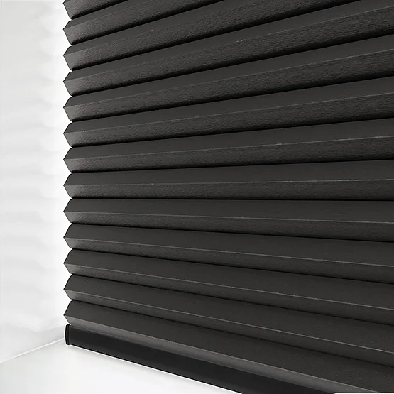 Luna Charcoal pleated