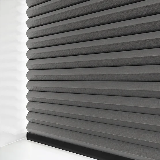 Luna Graphite pleated