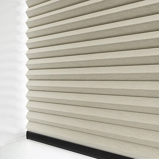 Luna Taupe pleated
