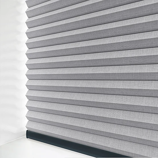 Leniro Dove Grey pleated