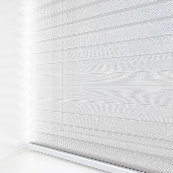 SheeroCell Voile White pleated