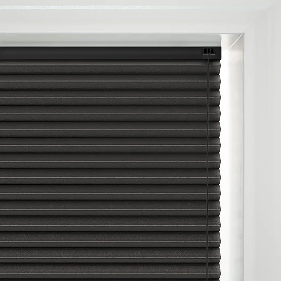 Luna Charcoal pleated