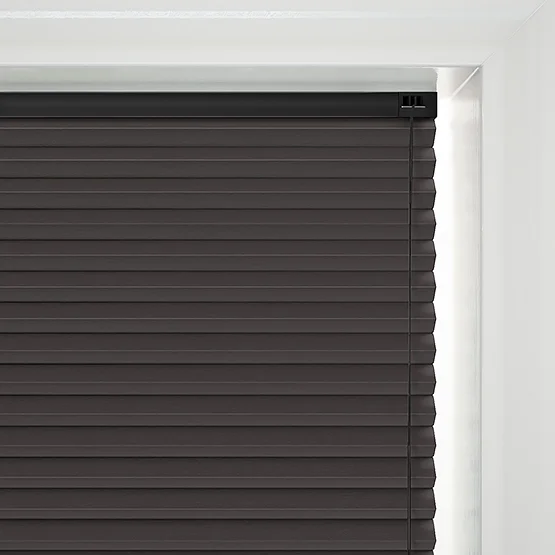 Double Sided EcoCell Blackout Espresso pleated