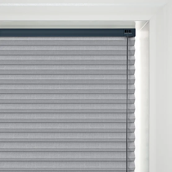 Leniro Dove Grey pleated