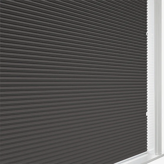 Double Sided EcoCell Blackout Espresso pleated