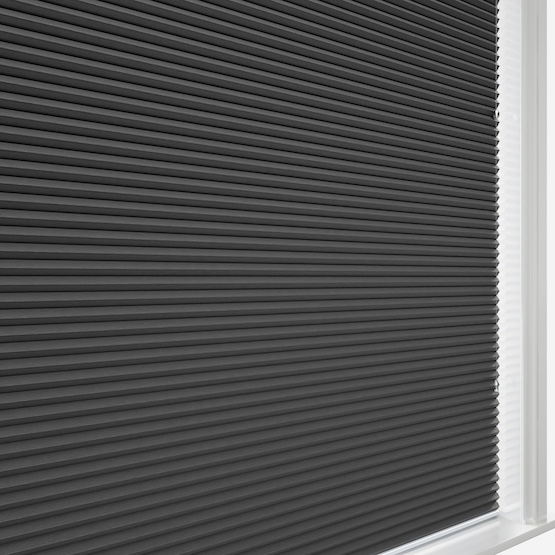 Touched By Design ThermoCell Blackout Anthracite pleated
