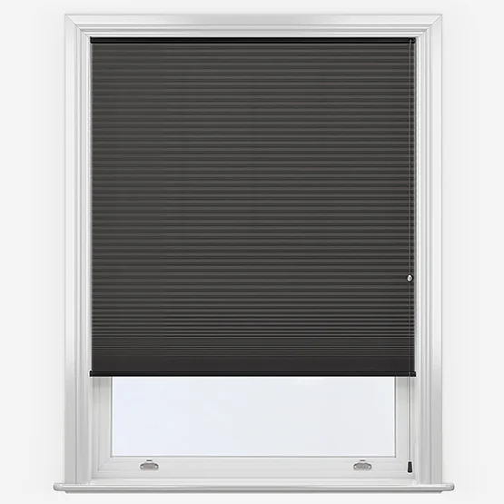 Double Sided EcoCell Blackout Espresso pleated