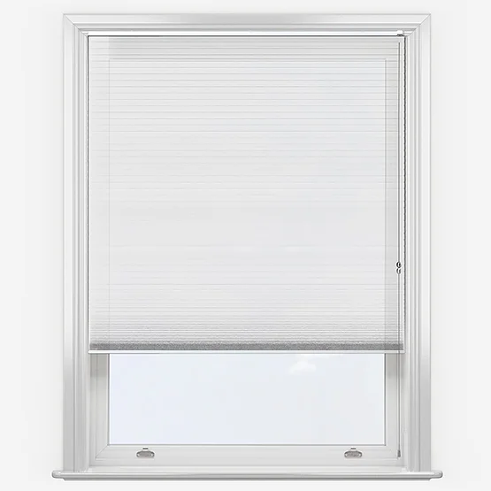SheeroCell Voile White pleated
