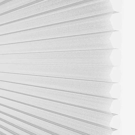 SheeroCell Voile White pleated