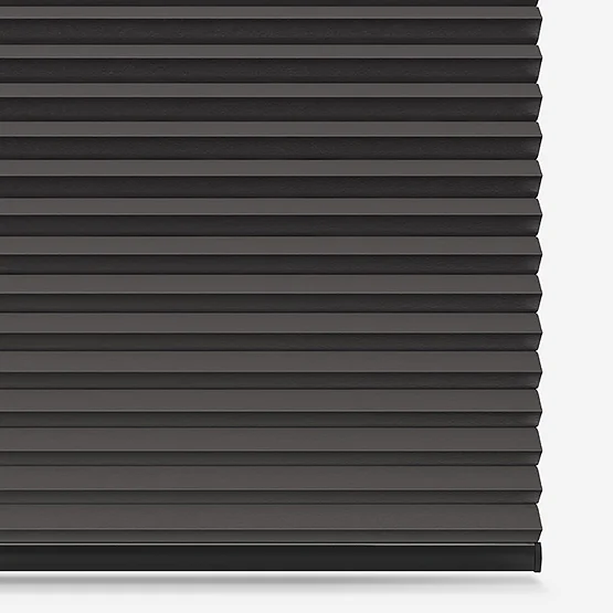 Double Sided EcoCell Blackout Espresso pleated